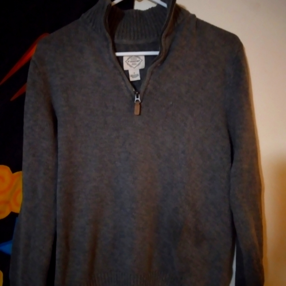 Mens St John's Bay (Grey)Pull Over